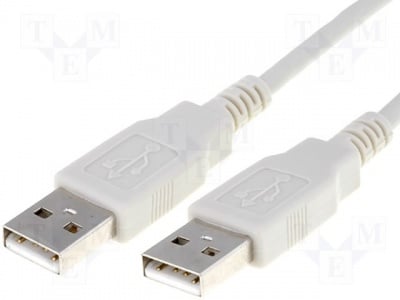 Кабел  USB A/A CAB-USBAA/3 Cable, USB plug male A- plug male A, 3m